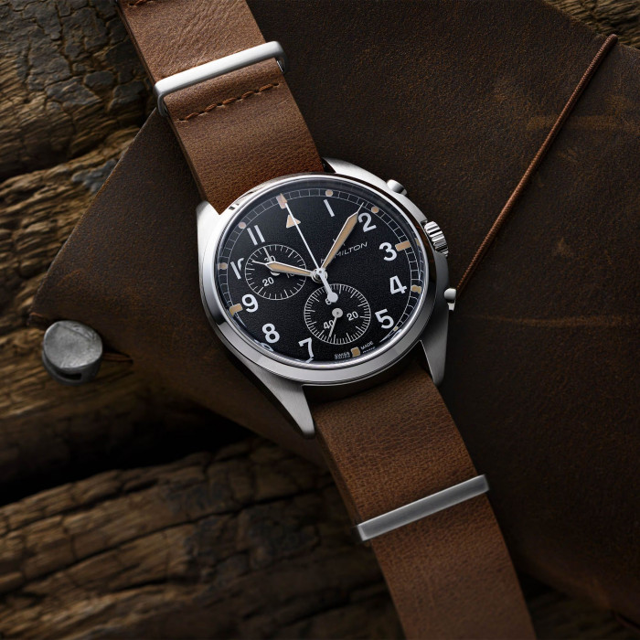 Hamilton Khaki Aviation Pilot Pioneer Chrono Quartz