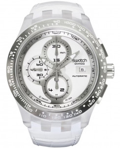 Swatch RIGHT TRACK WHITE