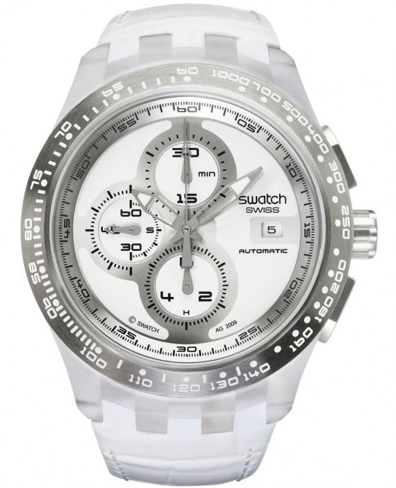 Swatch RIGHT TRACK WHITE Swatch RIGHT TRACK WHITE
