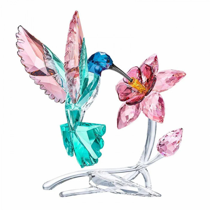 Колибри и цветок IDYLLIA SWAROVSKI