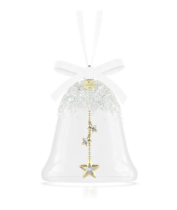 Праздничный Орнамент Годового выпуска 2025 Колокольчик Swarovski