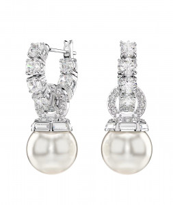 Серьги-кольца Matrix Swarovski