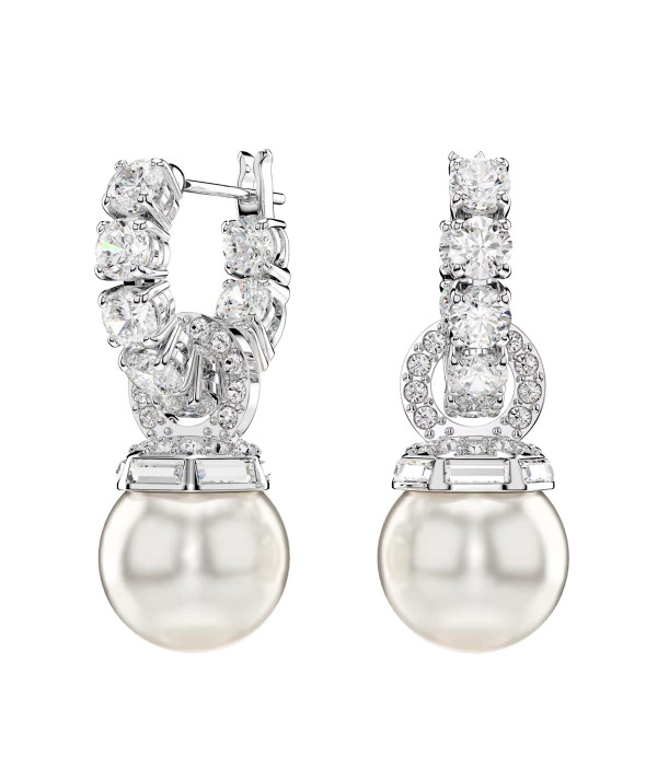 Серьги-кольца Matrix Swarovski