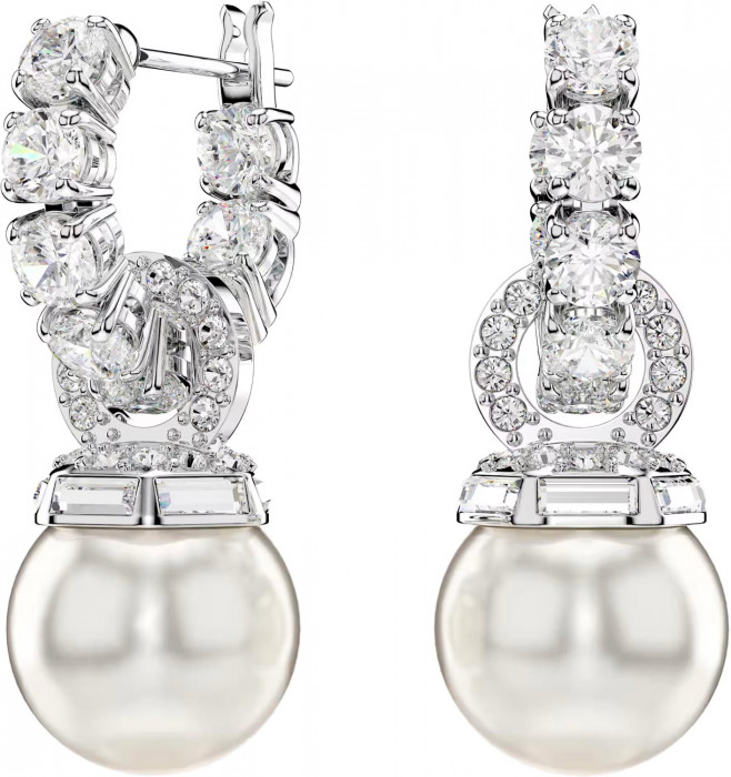 Серьги-кольца Matrix Swarovski