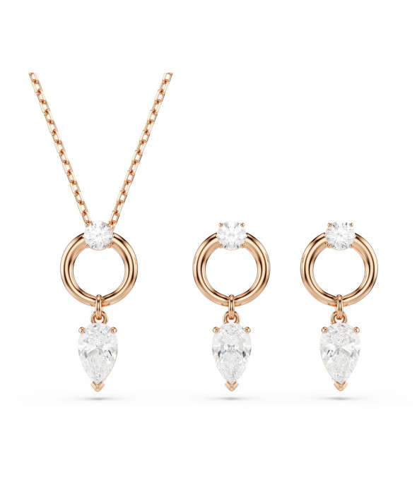 Набор: колье с подвеской и серьги Mesmera Swarovski