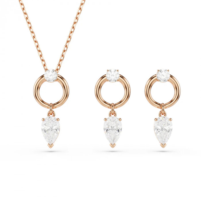 Набор: колье с подвеской и серьги Mesmera Swarovski