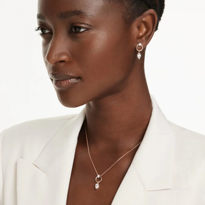 Набор: колье с подвеской и серьги Mesmera Swarovski