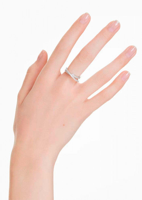 Кольцо Hyperbola Swarovski