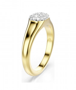 Кольцо Dextera Octagon Swarovski