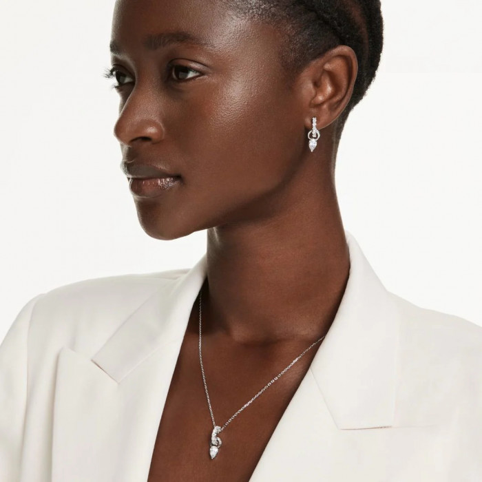 Набор: колье с подвеской и серьги Mesmera Swarovski