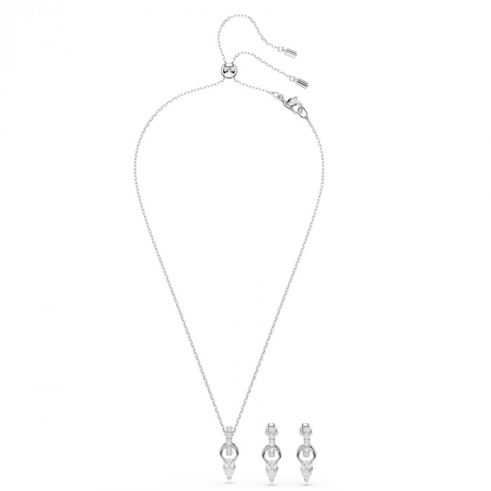 Набор: колье с подвеской и серьги Mesmera Swarovski