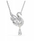 Колье с подвеской Swan Swarovski