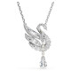 Колье с подвеской Swan Swarovski