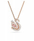 Колье с подвеской Swan Swarovski