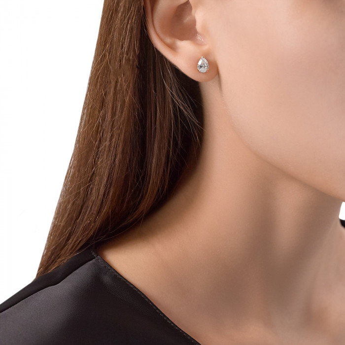 Серьги-пусеты Stilla Swarovski