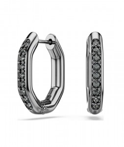 Серьги-кольца Dextera Swarovski