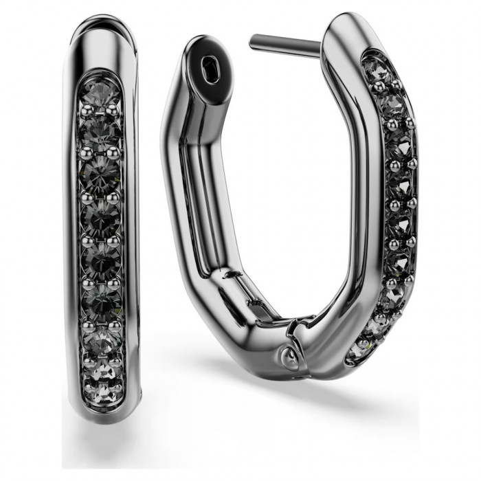 Серьги-кольца Dextera Swarovski