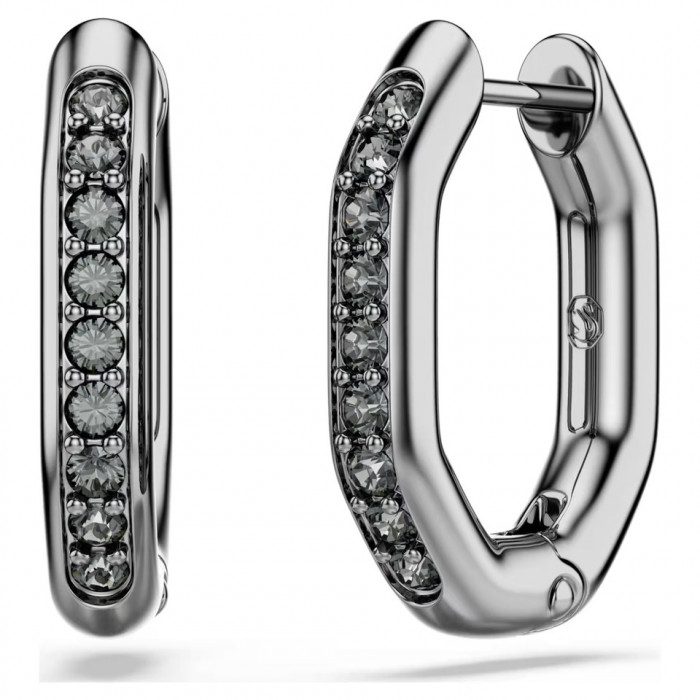 Серьги-кольца Dextera Swarovski