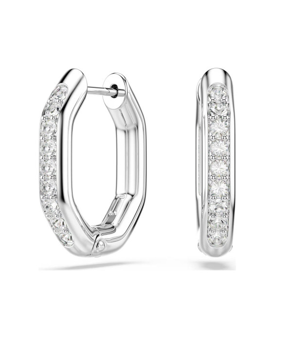 Серьги-кольца Dextera Swarovski