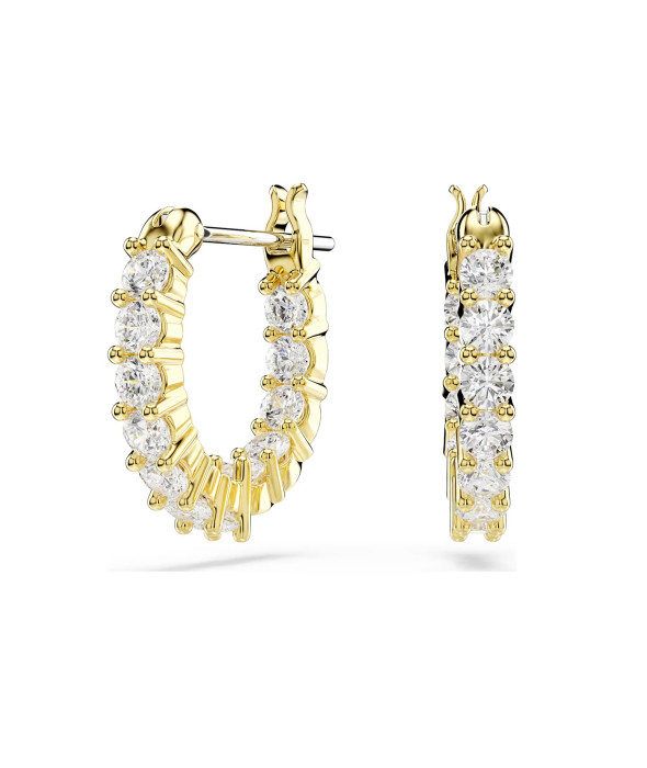 Мини серьги-кольца Matrix Vittore Swarovski