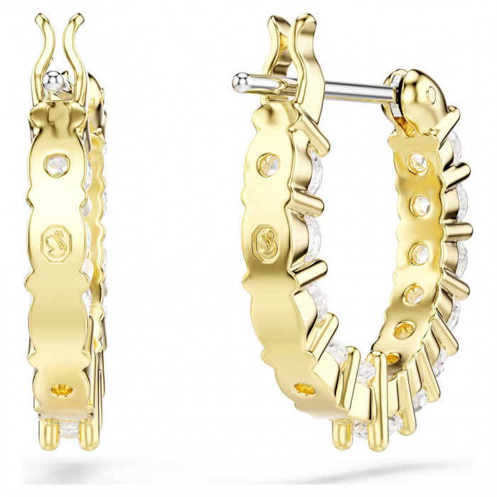 Мини серьги-кольца Matrix Vittore Swarovski