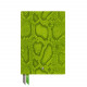 Блокнот Montblanc Python Print Collection, размер А5, зеленый, линованный