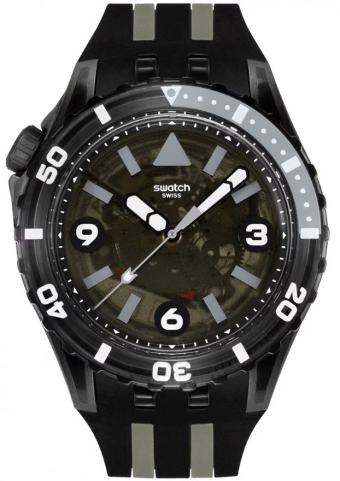 SWATCH BLACK SEA NETTLE