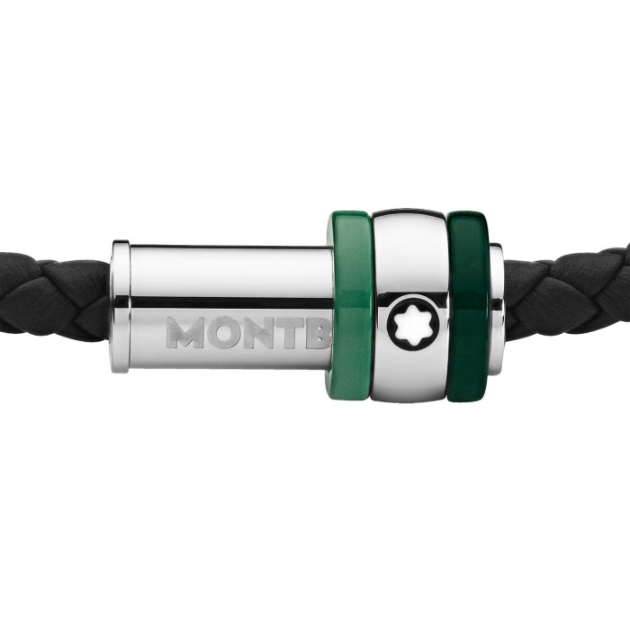 Браслет плетенный Montblanc Meisterstuck Iced Sea