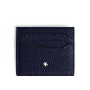 Визитница Montblanc Meisterstück Soft Grain с 6 отделениями для карт