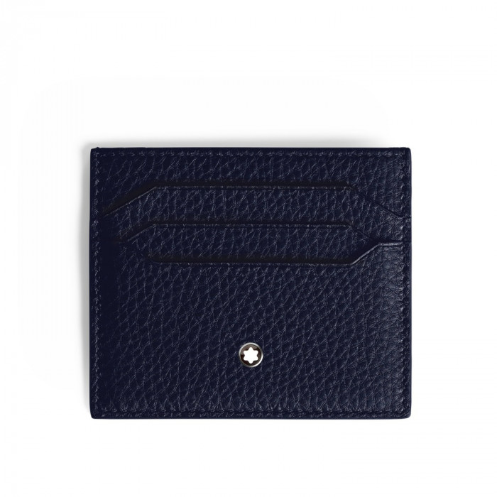 Визитница Montblanc Meisterstück Soft Grain с 6 отделениями для карт