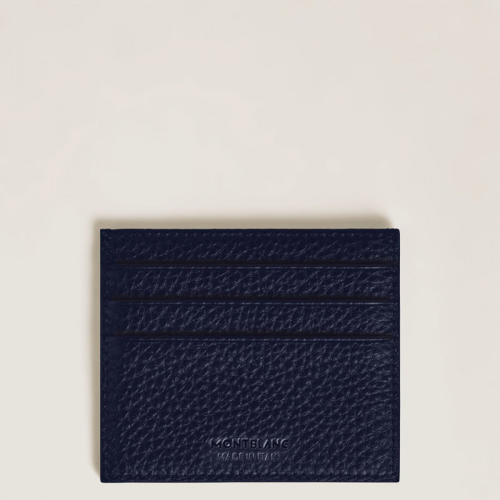 Визитница Montblanc Meisterstück Soft Grain с 6 отделениями для карт