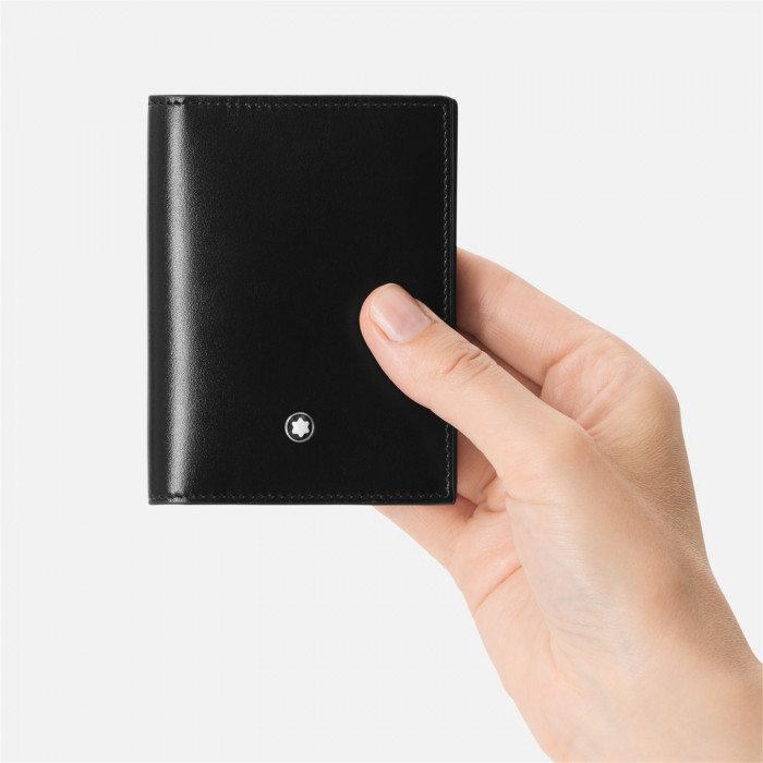 Визитница Montblanc Meisterstück с 4 отделениями для карт