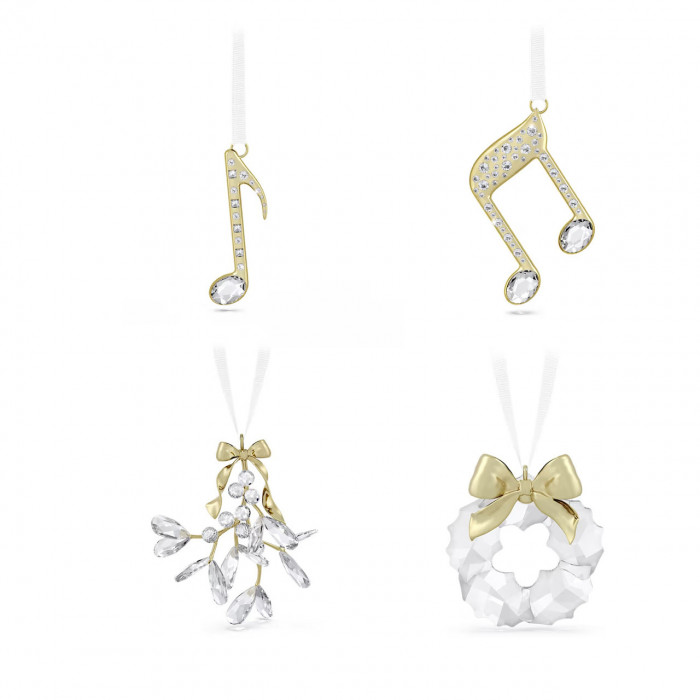 Украшение «Рождественский волшебный венок» Holiday Magic Swarovski