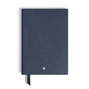 Блокнот Montblanc, размер А5, синий в клетку