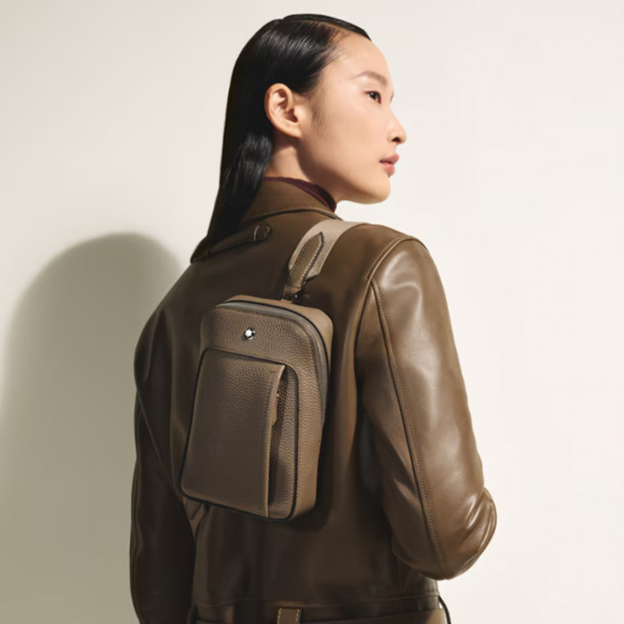 Сумка-слинг Montblanc Meisterstück Grain