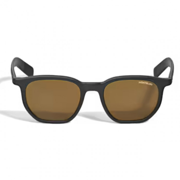 Солнцезащитные очки Montblanc в квадратной ацетатной оправе