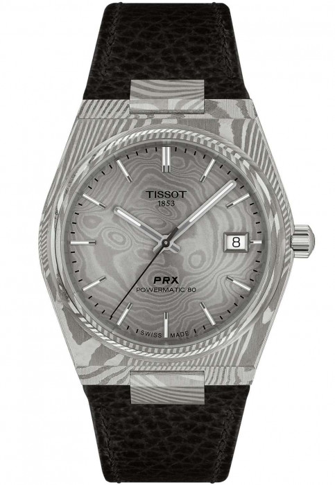 TISSOT PRX DAMASCUS STEEL 38MM