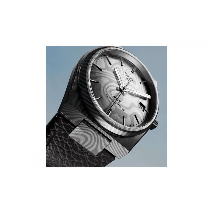 TISSOT PRX DAMASCUS STEEL 38MM