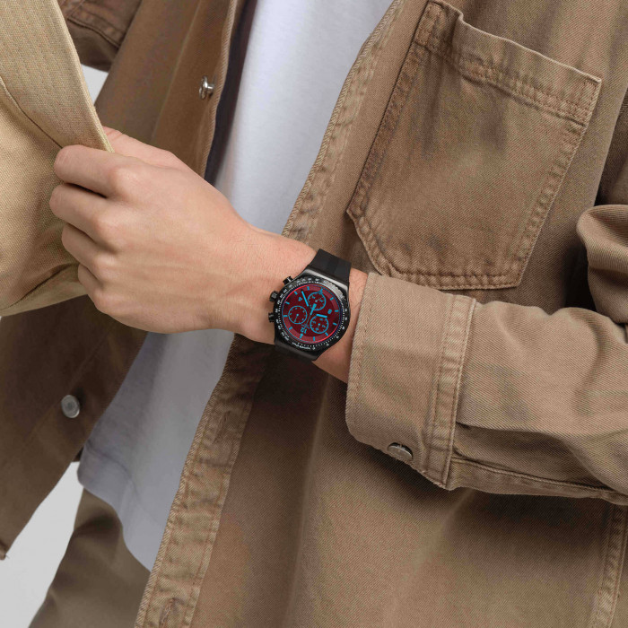 SWATCH CRIMSON MYSTIQUE