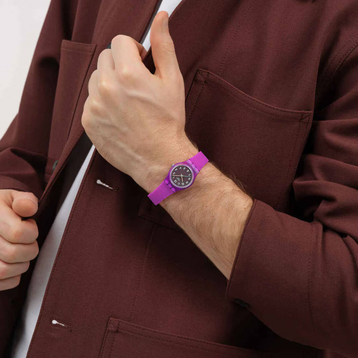 SWATCH MAGENTA WEAVE