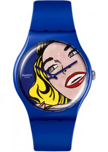 SWATCH GIRL BY ROY LICHTENSTEIN, THE WATCH