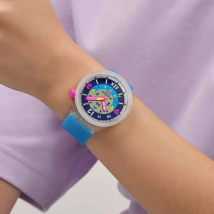 SWATCH NEON HIELO