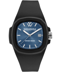 WATCHPEOPLE WP4 Black Timeless Blue Line 44 мм