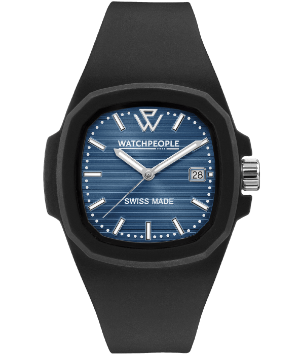 WATCHPEOPLE WP4 Black Timeless Blue Line 44 мм
