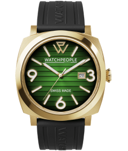 WATCHPEOPLE WP2 Metal Gold Black Green Radial