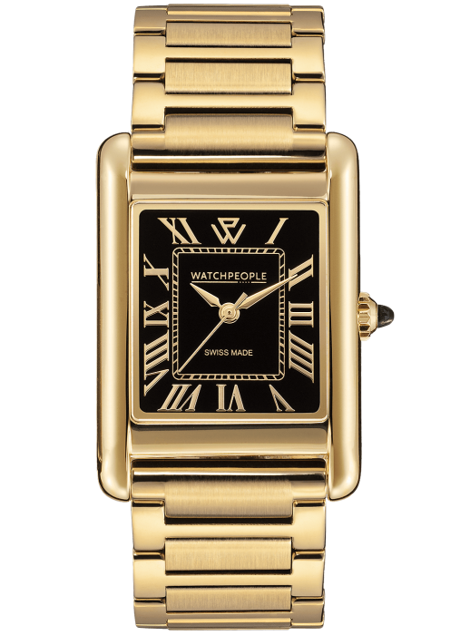WATCHPEOPLE WP6 Metal Shiny Black Gold