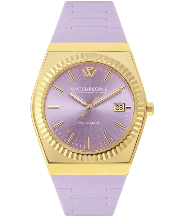 WATCHPEOPLE WP1 Gold Soft lilac 36 мм