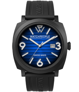WATCHPEOPLE WP2 Metal Black Black Blue Radial