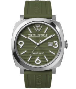 WATCHPEOPLE WP2 Metal Silver Timeless Green