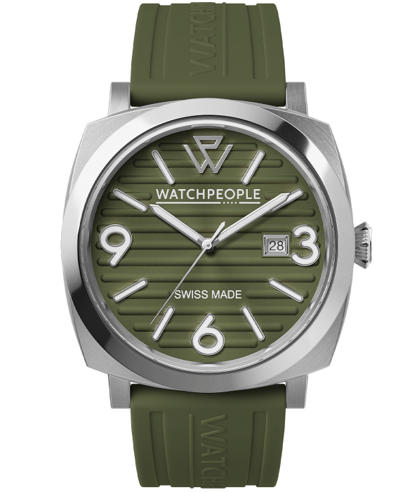 WATCHPEOPLE WP2 Metal Silver Timeless Green